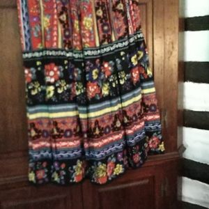 Skirt and top size large. top is black